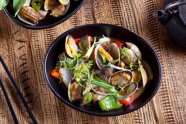 Clams in Black Bean Sauce